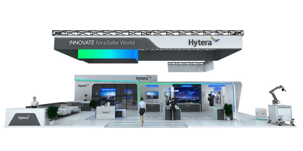 Hytera stand at CCW